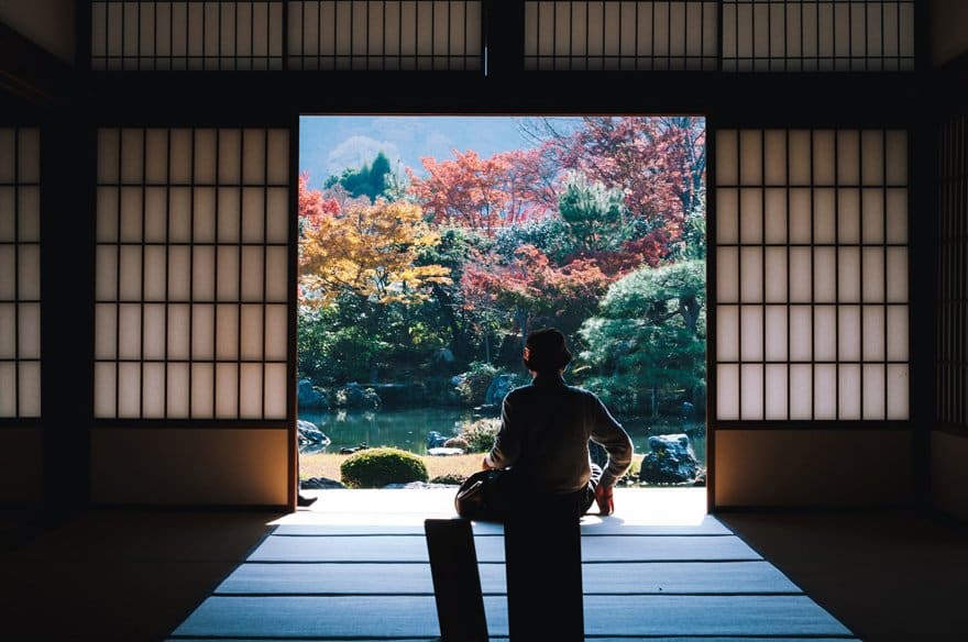 Japanese minimalism nigative space